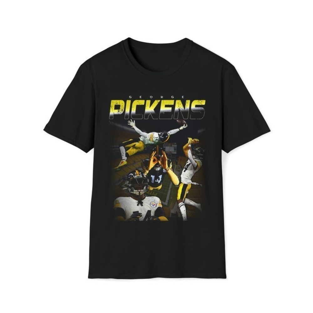 George Pickens Retro 90s Football Style T-Shirt